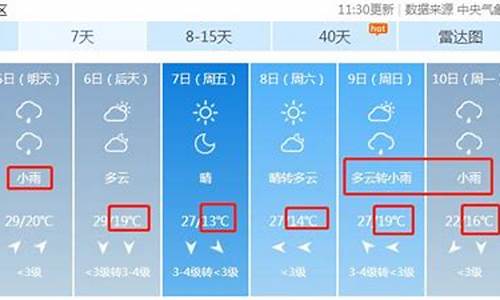 漯河天气预报15天气报_漯河的预报天气预报15天